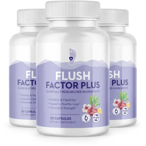 Flush Factor Plus 3 bottles