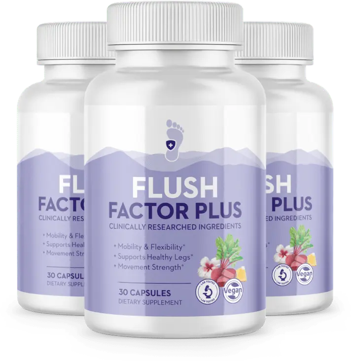 Flush Factor Plus 3 bottles